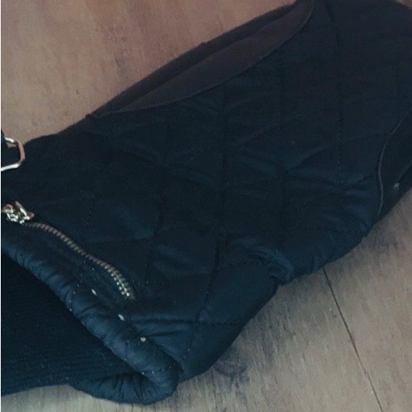 Vintage MCM Black Quilted Leather Made in Japan Mittens - Picture 2 of 7